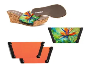 * Bird of Paradise Interchangeable Shoe Set