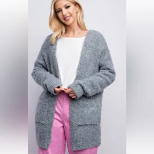 $18 #150 ❤️EASEL  TWO TONE CARDIGAN