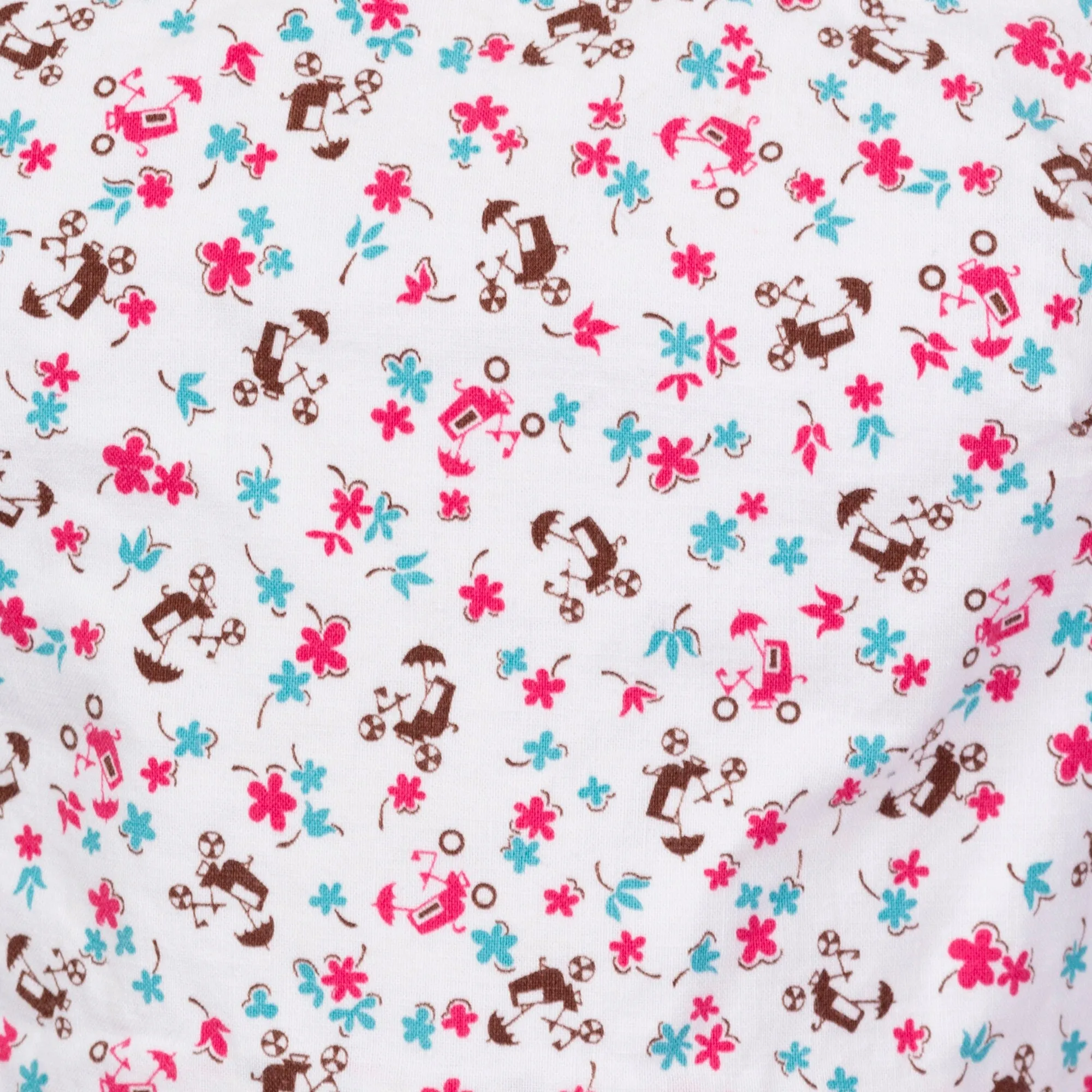 1950s Novelty Print Halter Playsuit - Small to Medium