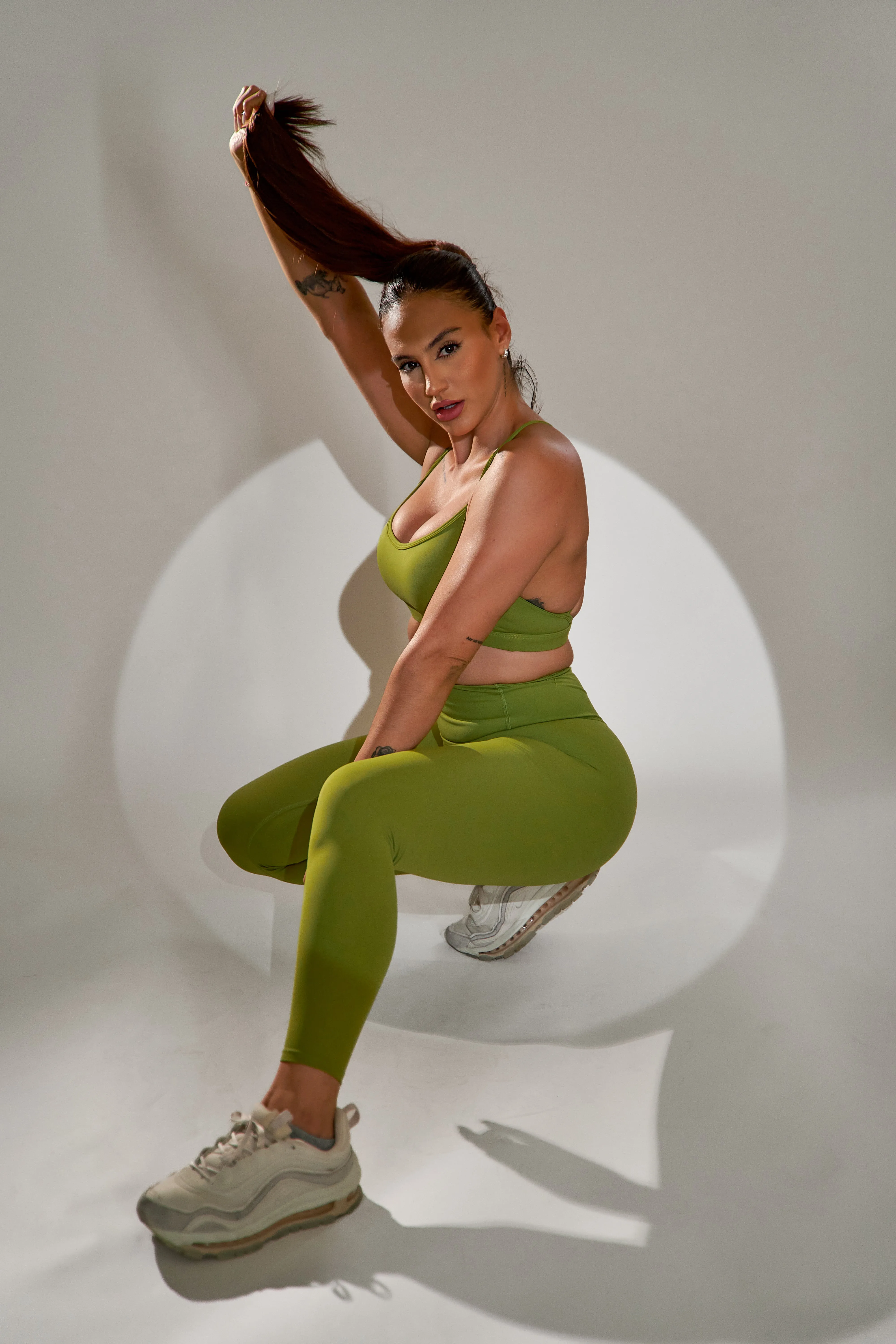 2 Variants Yoga Set Workout Outfits
