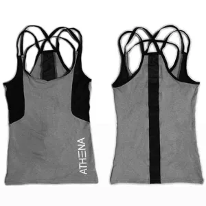 2018 Summer Sexy Harness Women Tank Tops Female Dry Quick Loose Fitness Vest Singlet For Exercise Women's Workout T-Shirts