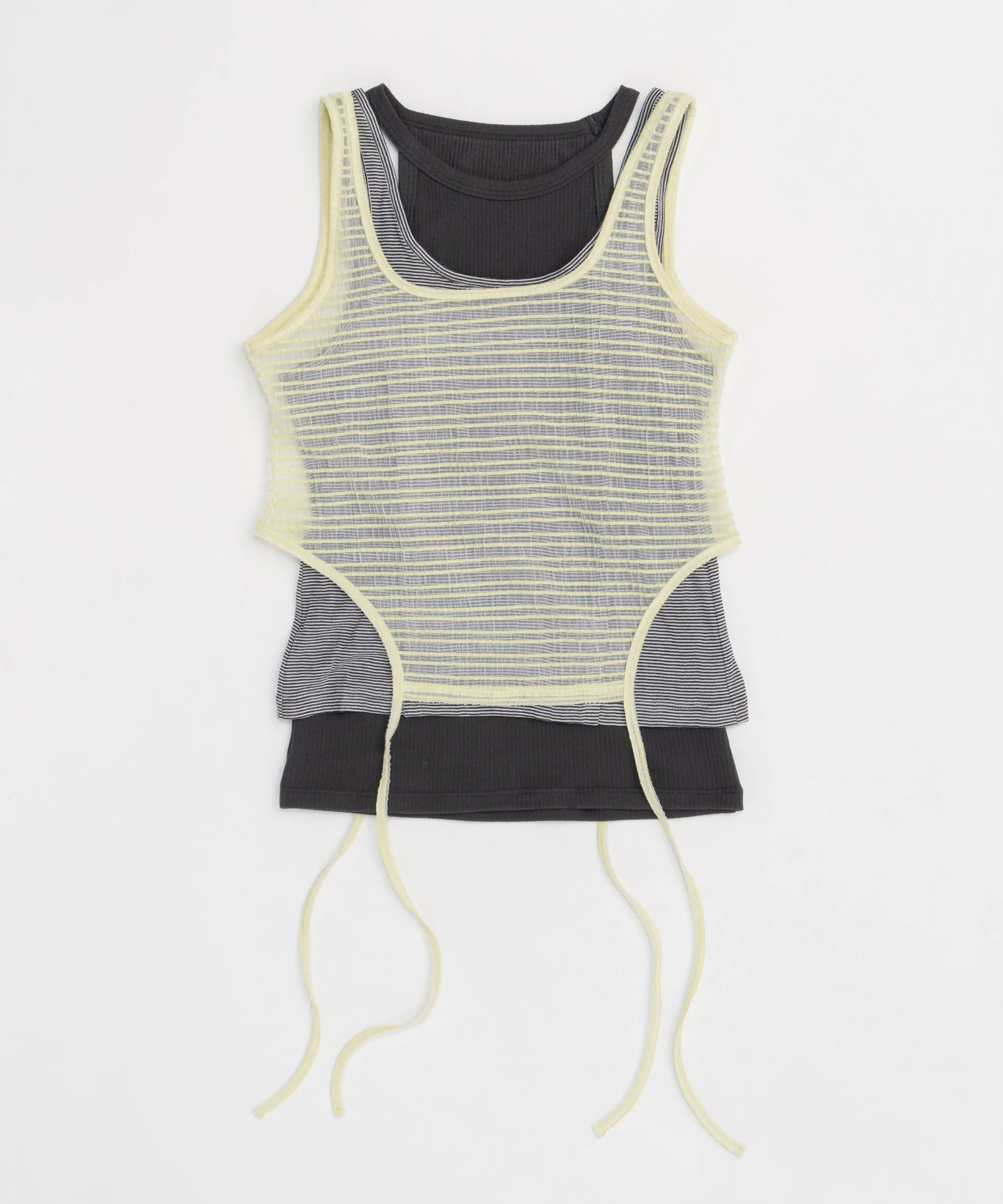 【25SUMMER PRE-ORDER】Triple Layered Tank Top