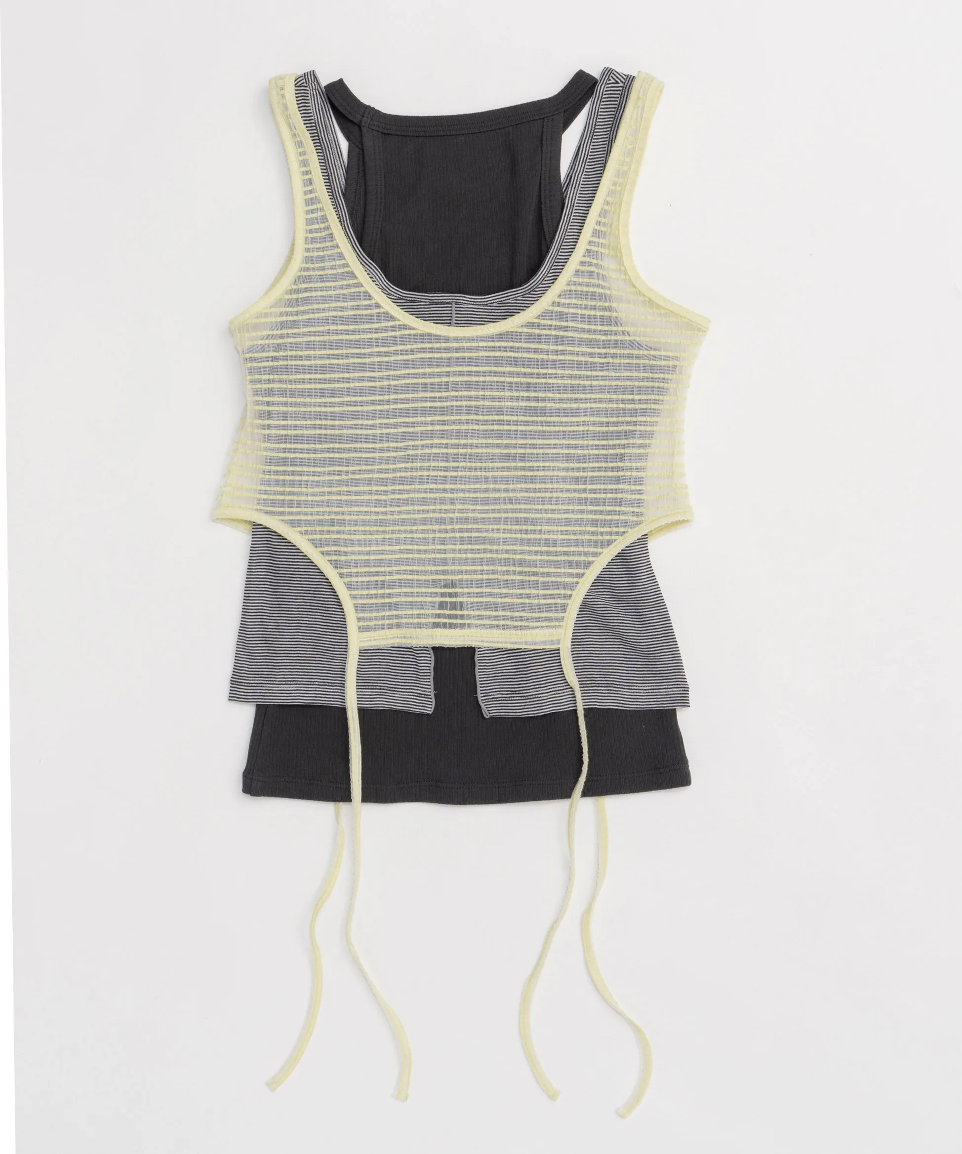 【25SUMMER PRE-ORDER】Triple Layered Tank Top