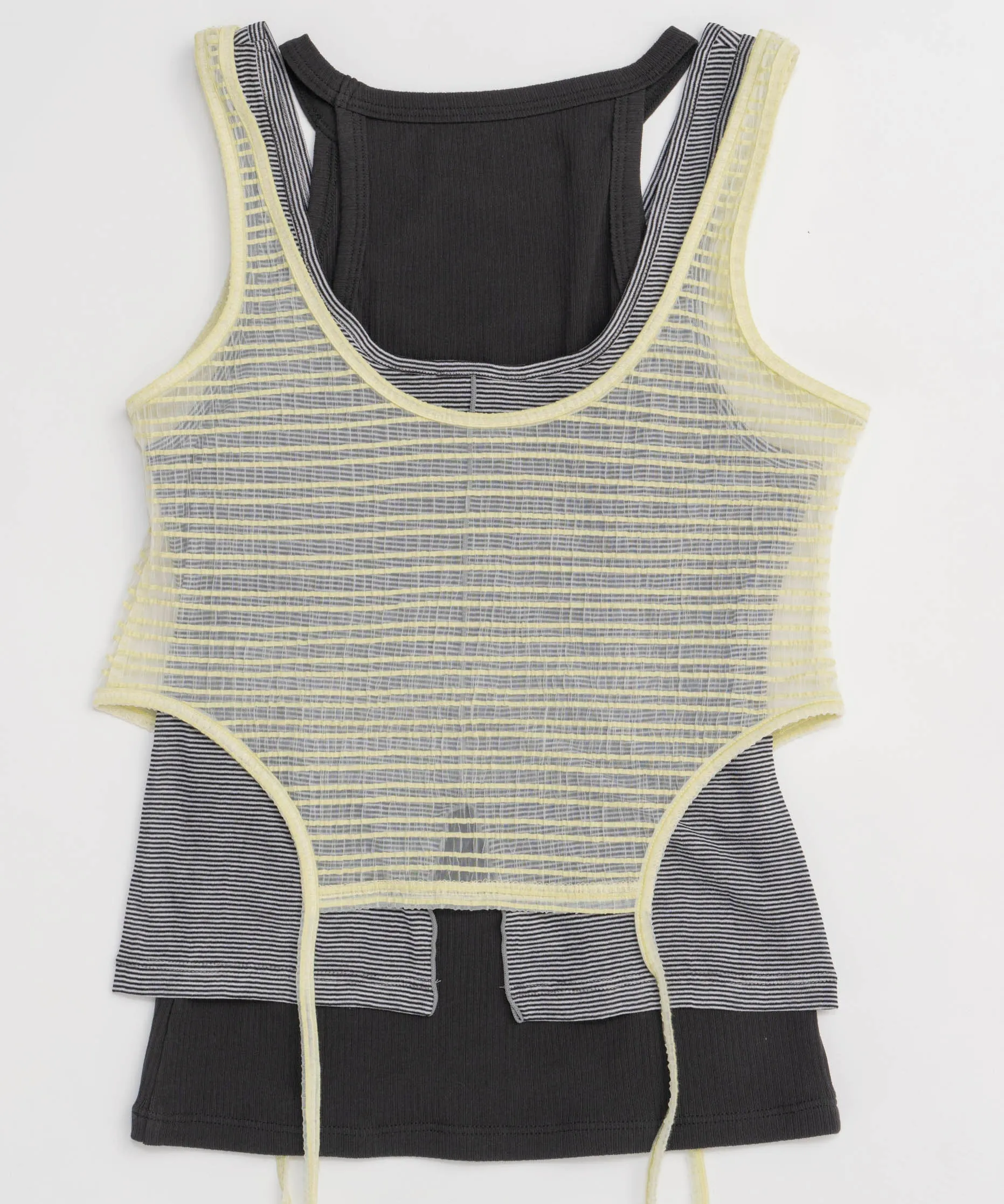 【25SUMMER PRE-ORDER】Triple Layered Tank Top