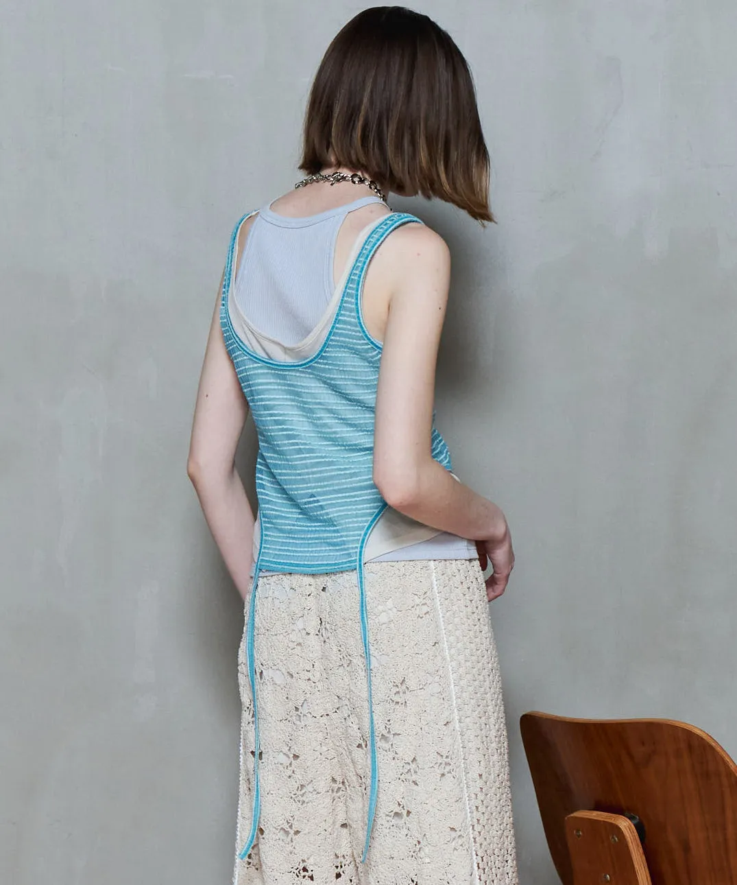 【25SUMMER PRE-ORDER】Triple Layered Tank Top