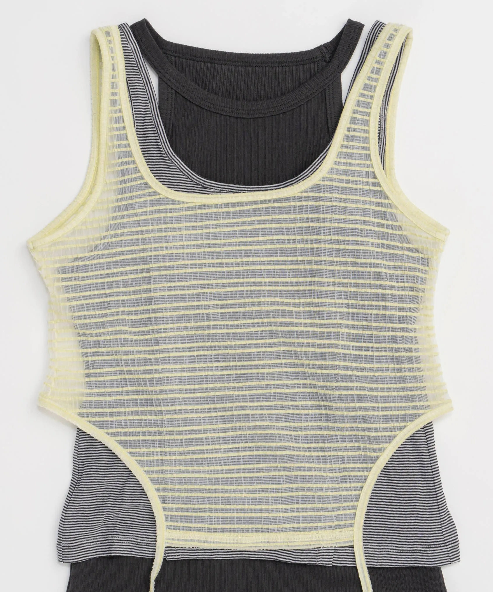 【25SUMMER PRE-ORDER】Triple Layered Tank Top