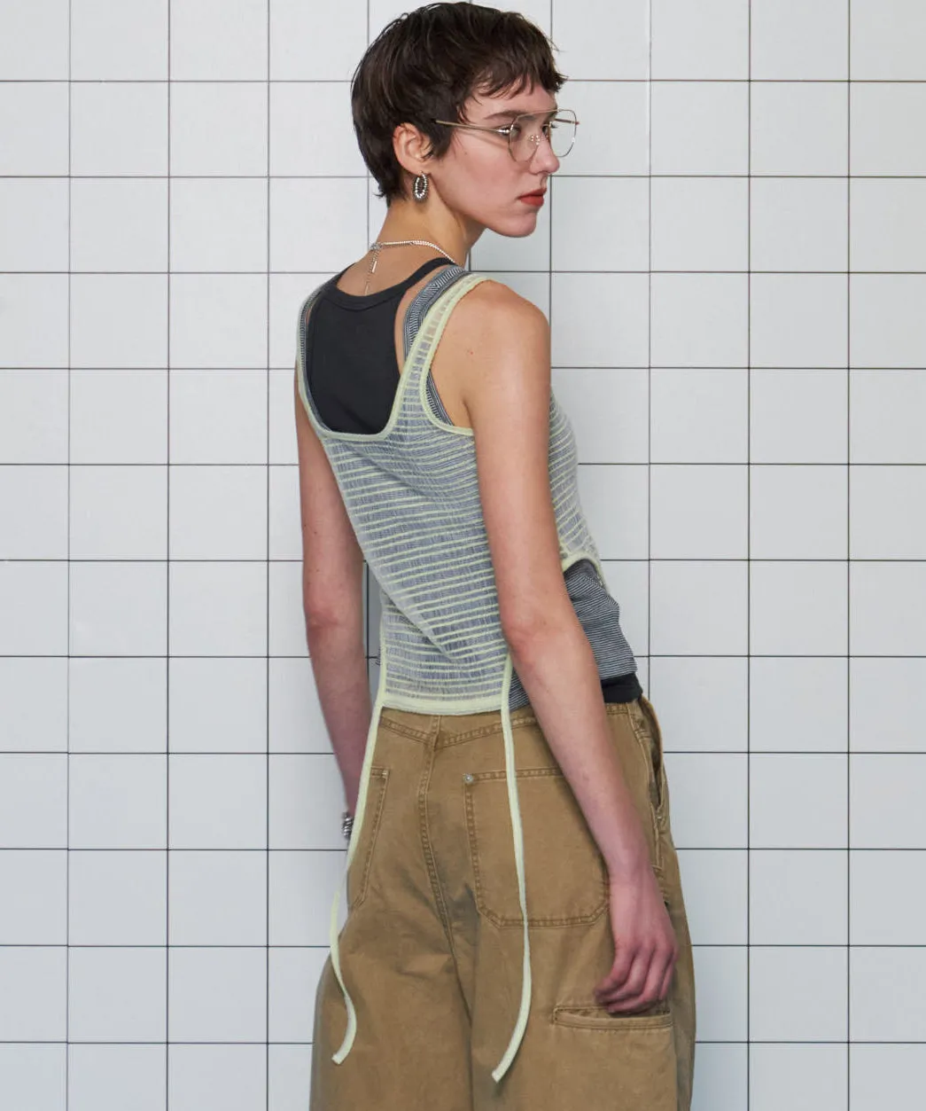 【25SUMMER PRE-ORDER】Triple Layered Tank Top