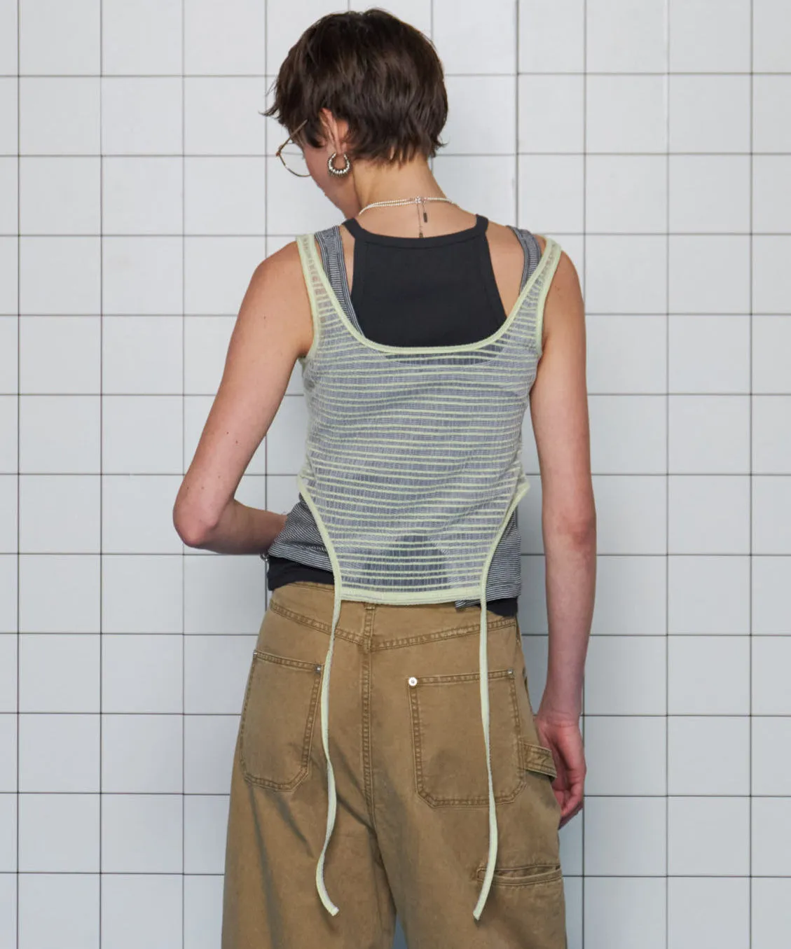 【25SUMMER PRE-ORDER】Triple Layered Tank Top