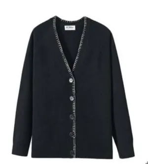 27 Miles Malibu - Galatea Cashmere sweater in black