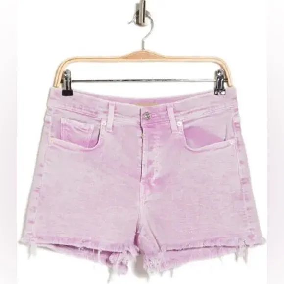 7 FOR ALL MANKIND Monroe Cutoff Denim Shorts, Size 29