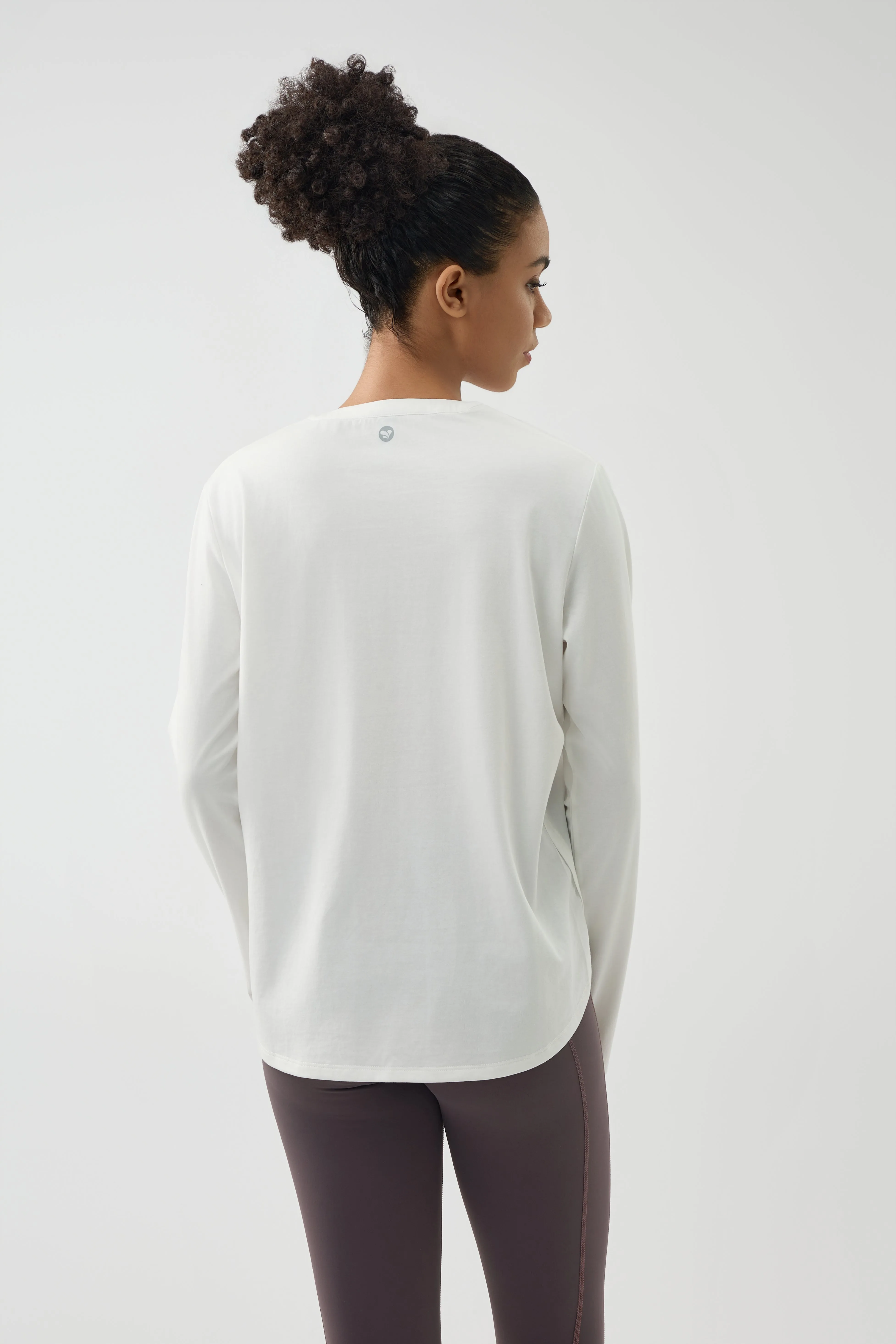 AARYA Women's Cotton Long Sleeve Workout Top