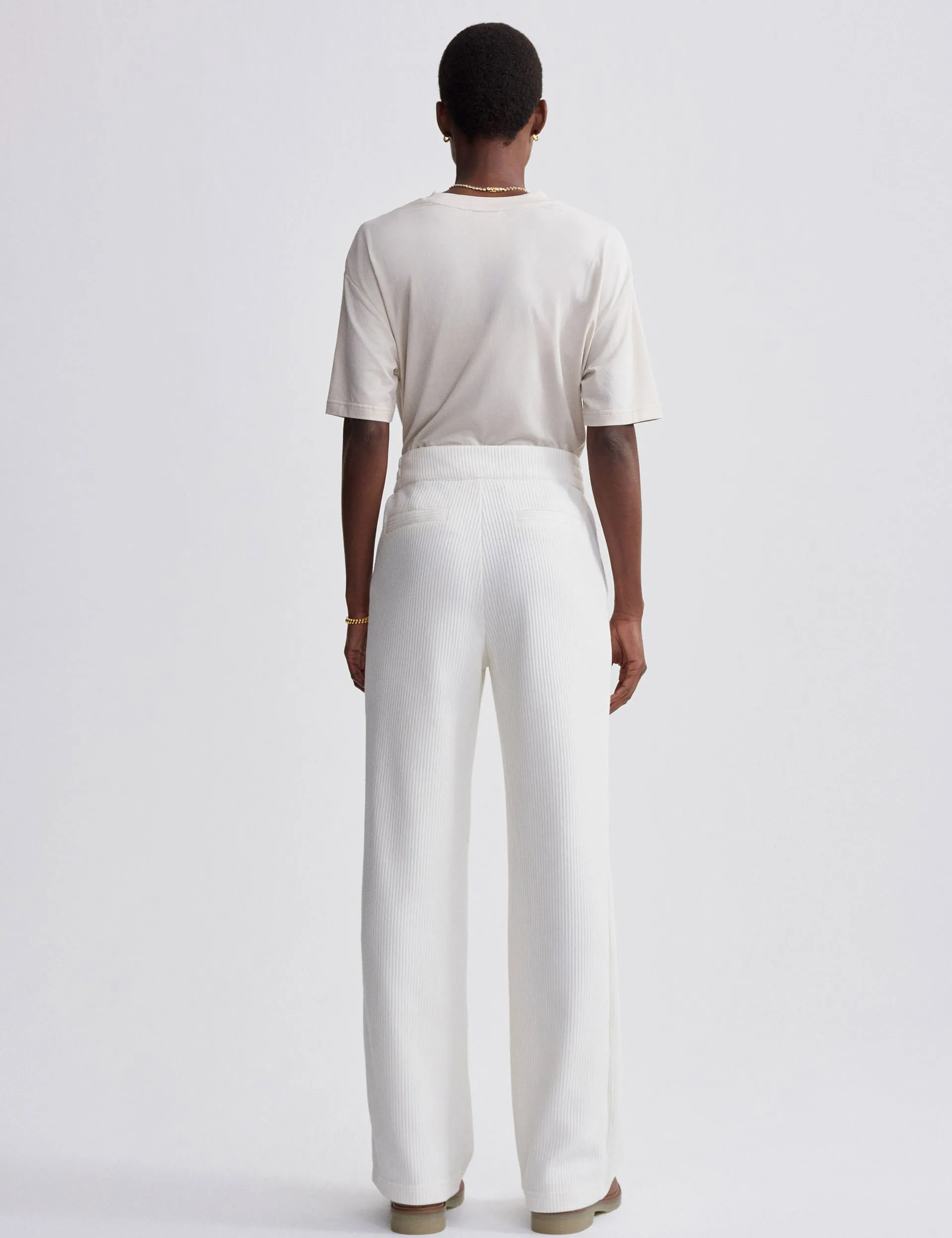 Aberdeen Straight Leg Pant 31.5" - Egret