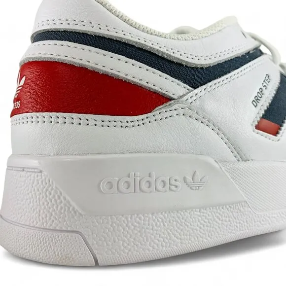 adidas Drop Step Low Men's Shoes White Athletic Sneakers IE6225
