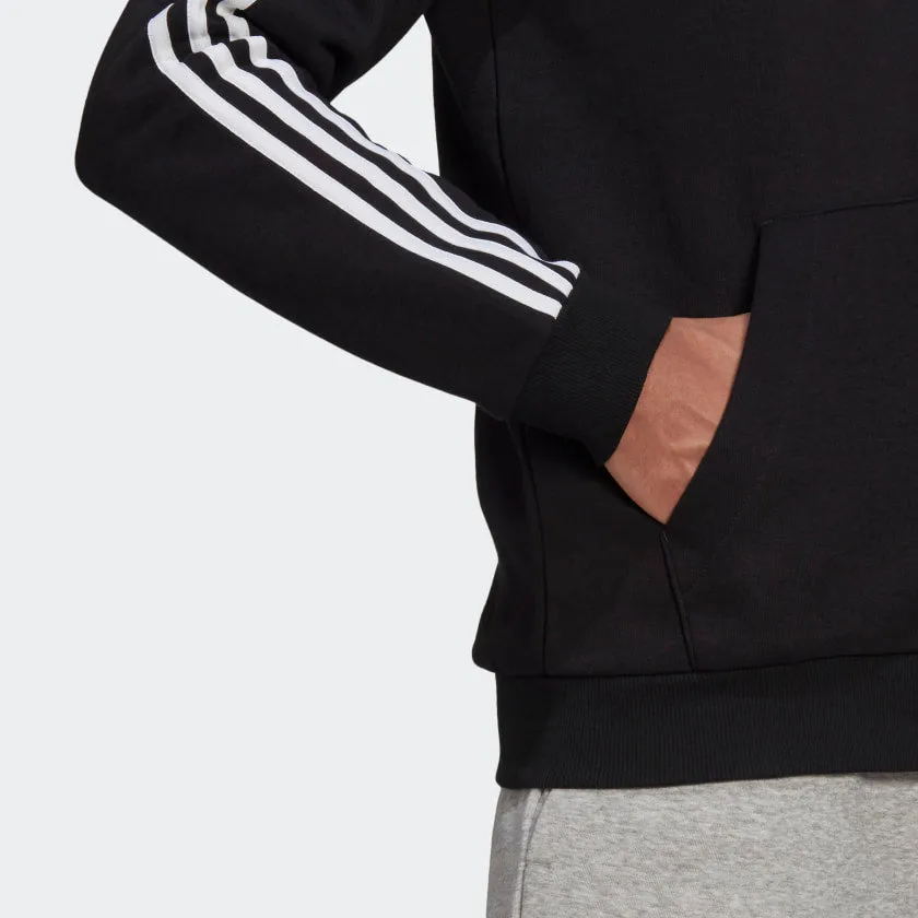 ADIDAS ESSENTIALS FLEECE 3-STRIPES FULL-ZIP HOODIE