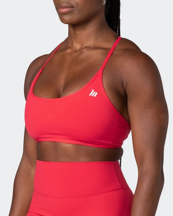 Advantage Bralette - Poppy