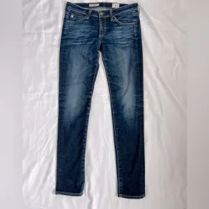 AG Adriano Goldschmied Jeans Womens 26 R Blue Denim The Stilt Cigarette …