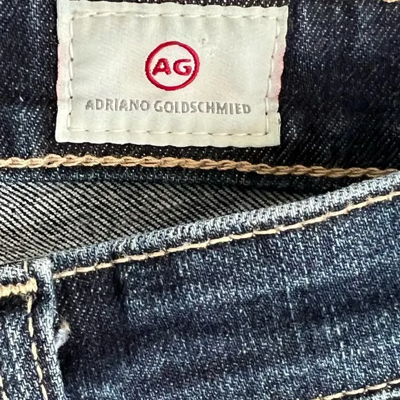 AG Adriano Goldschmied Jeans Womens 26 R Blue Denim The Stilt Cigarette …