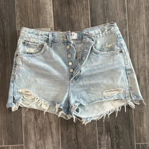AGOLDE Vintage High Rise Distressed Denim Shorts – Size 29