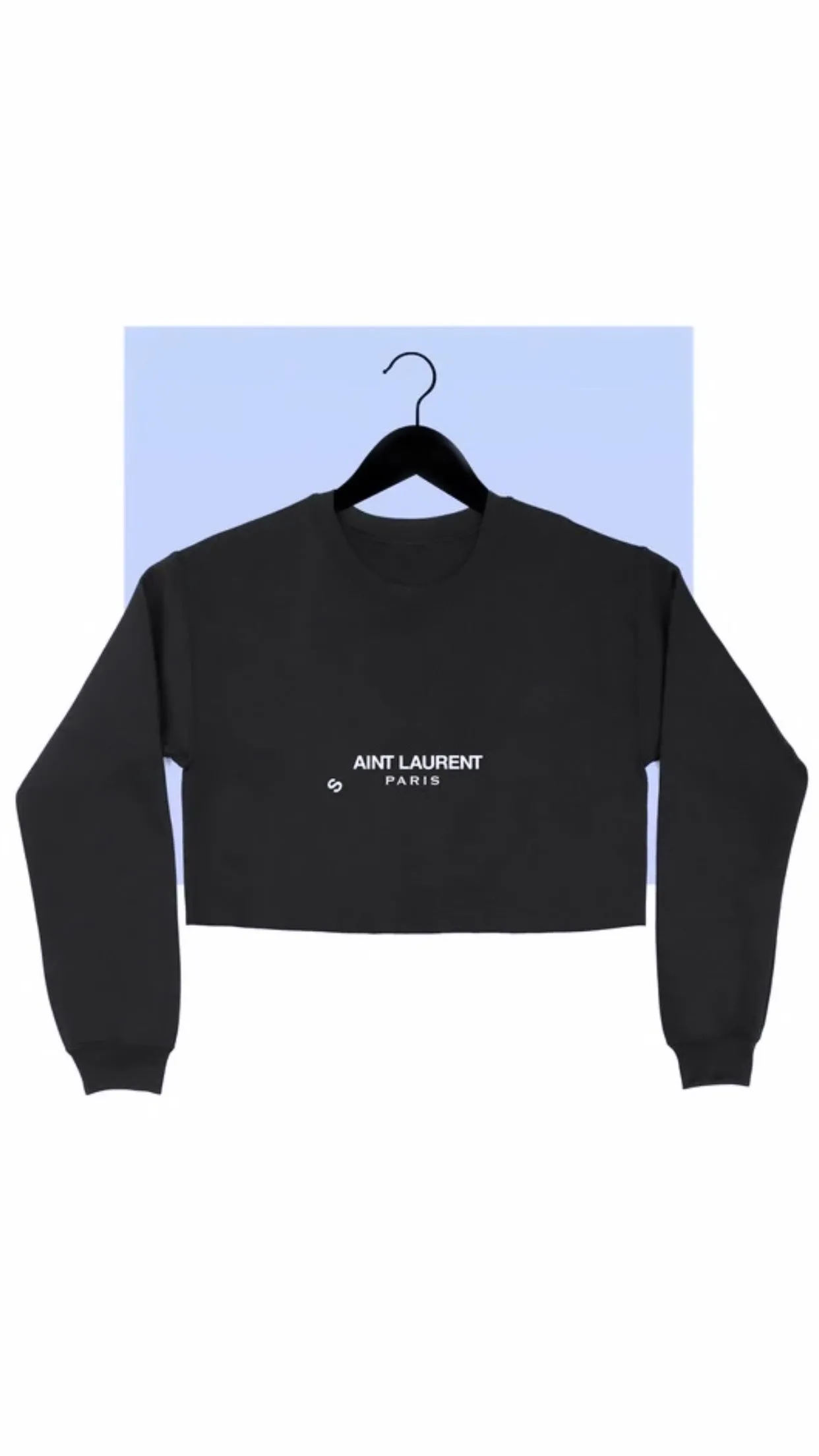 AINT CROP SWEATSHIRT
