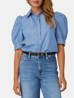 Alden Cotton Stripe Blouse