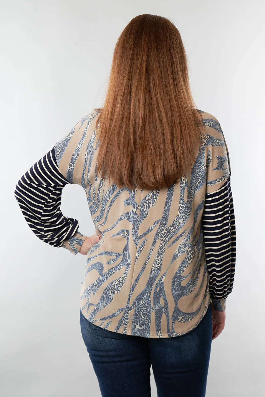 All In Tunic Long Sleeve Top