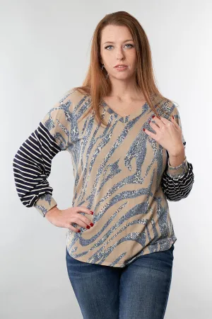 All In Tunic Long Sleeve Top