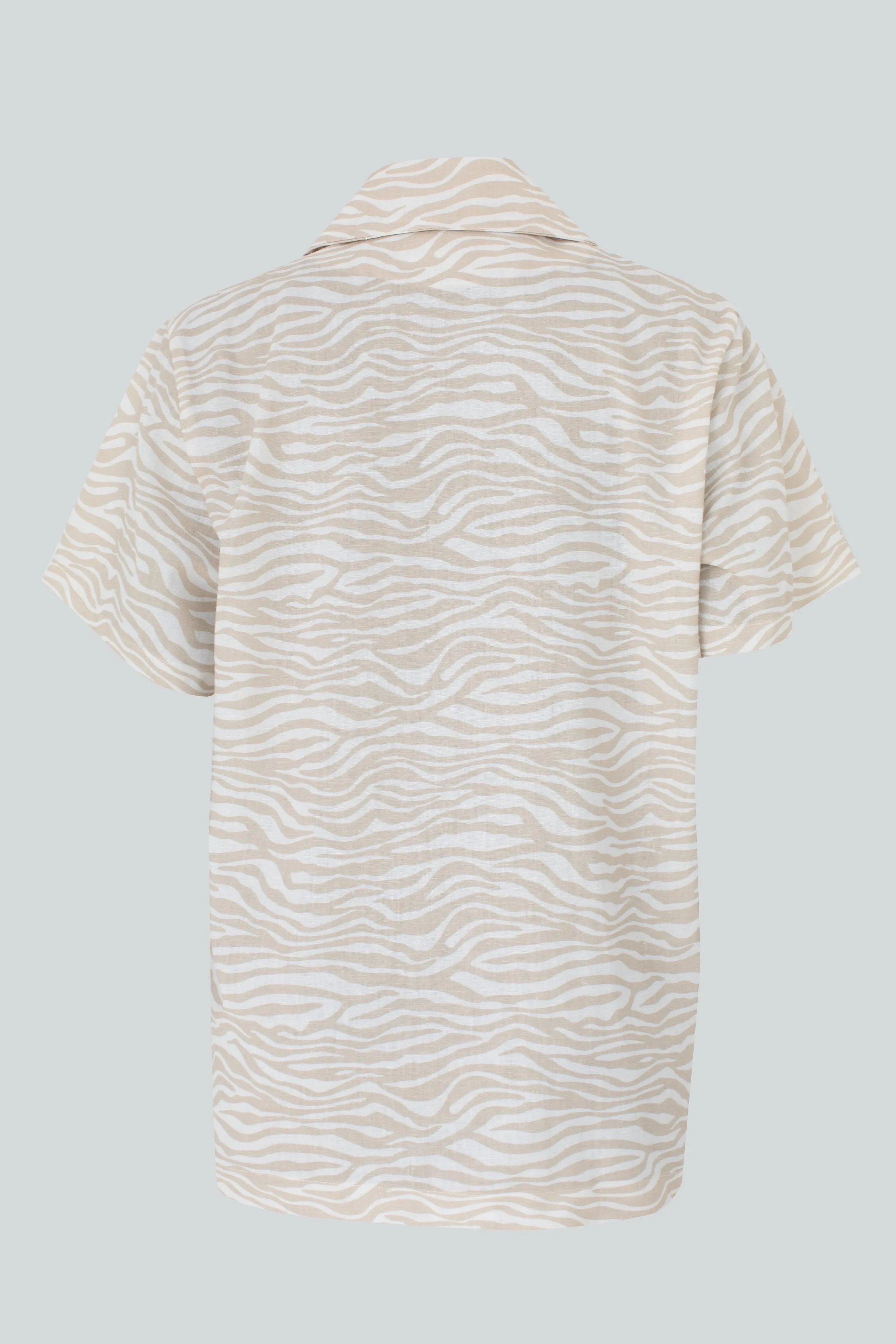 Aloha Zebra Shirt White