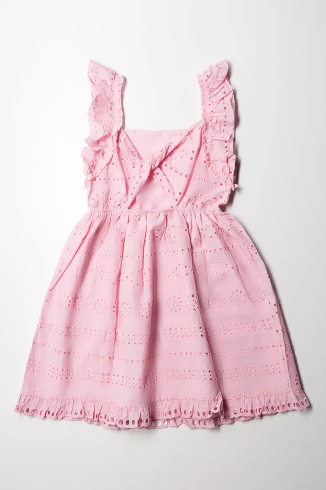 Anglaise A-Line Dress Pink