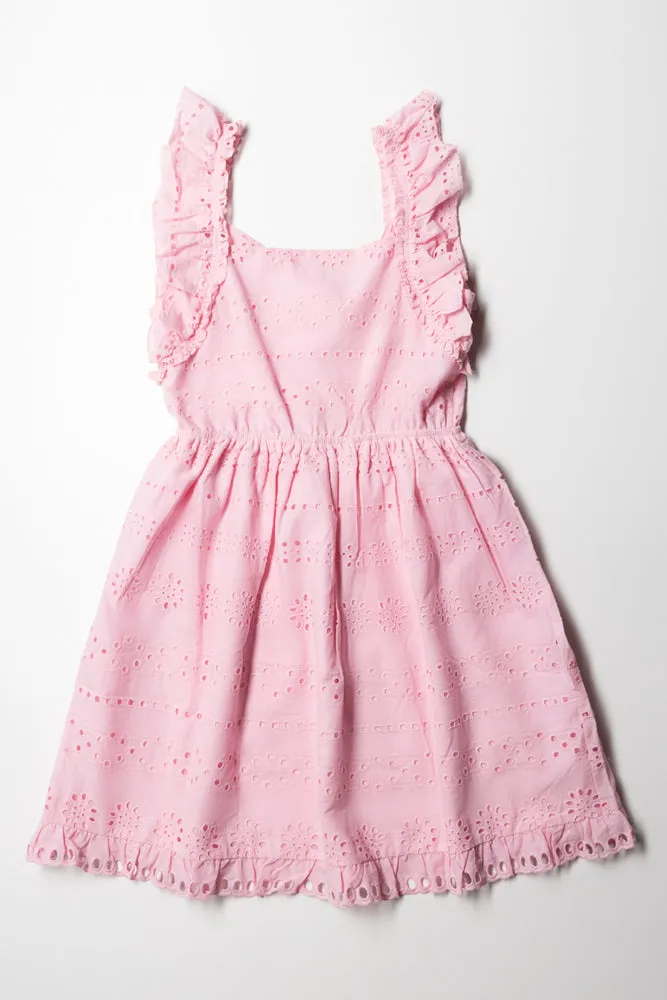 Anglaise A-Line Dress Pink