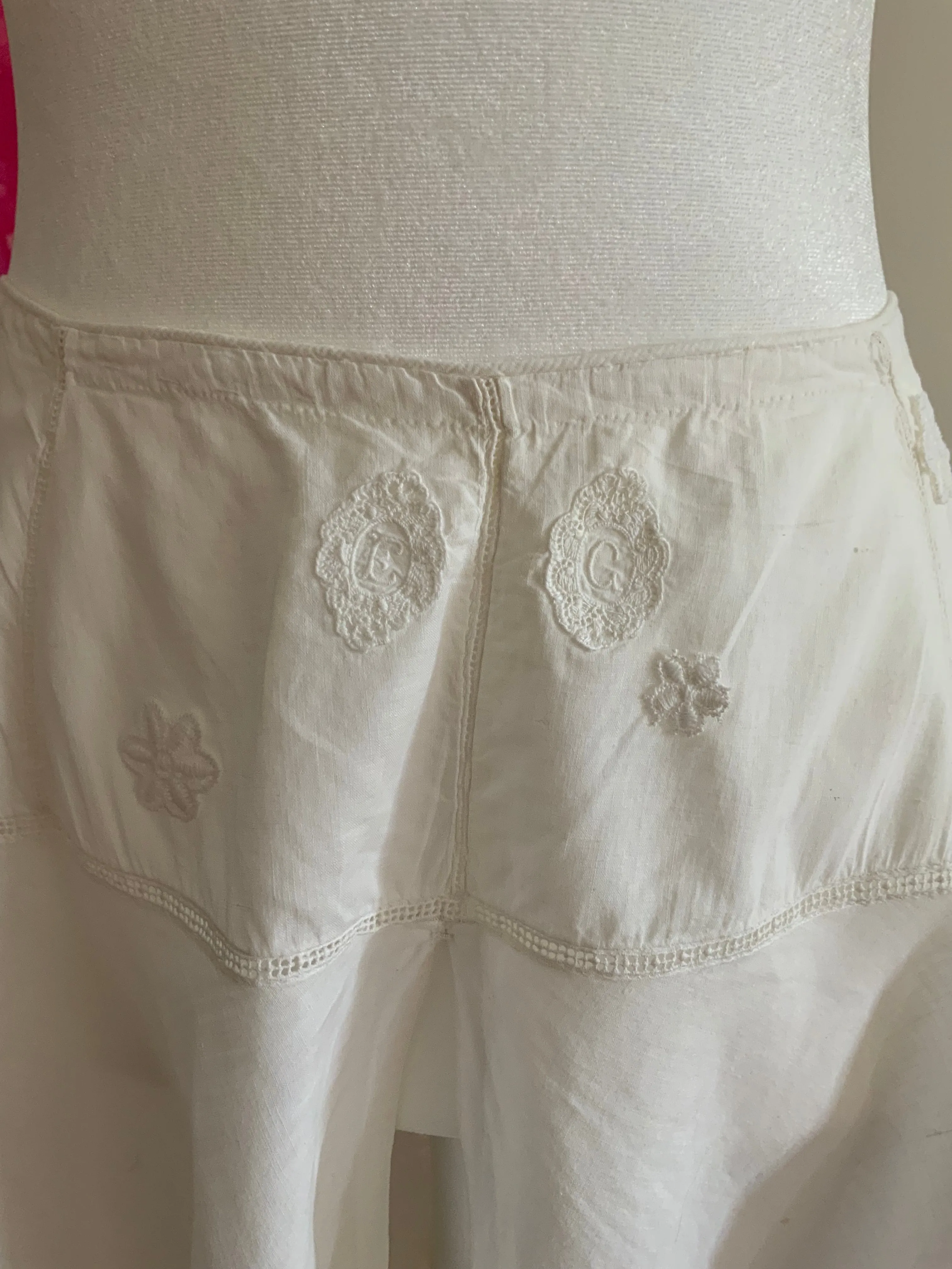 Antique Cotton Bloomers - 1900s - ED15