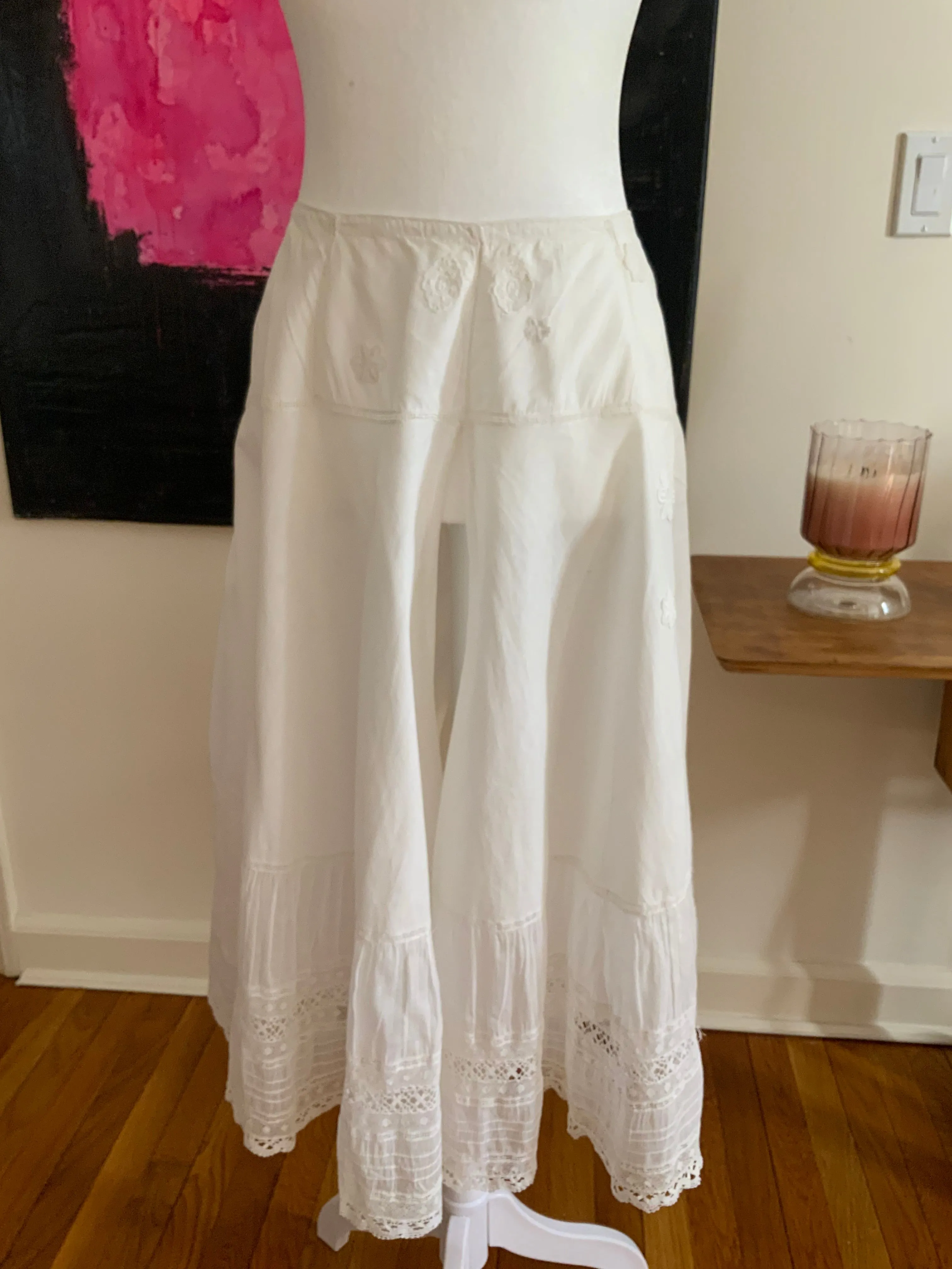 Antique Cotton Bloomers - 1900s - ED15