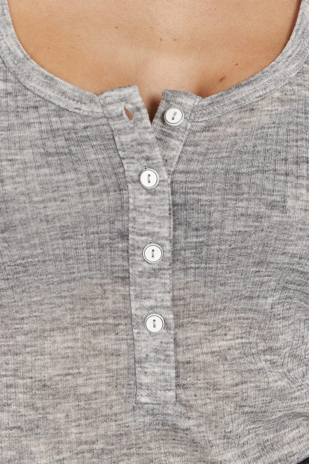 ARDEN GREY MARLE KNIT TANK