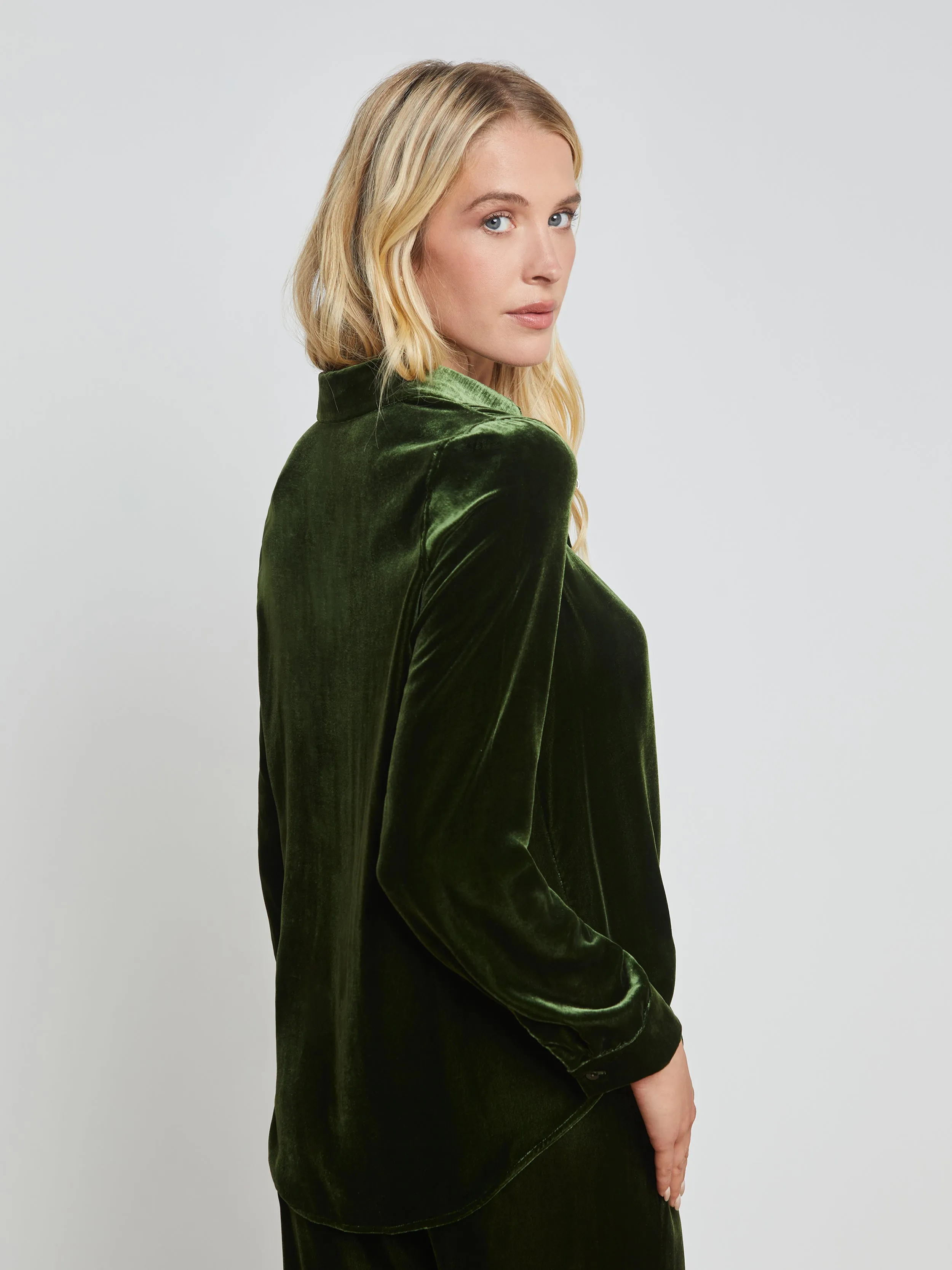 Argo Velvet Blouse