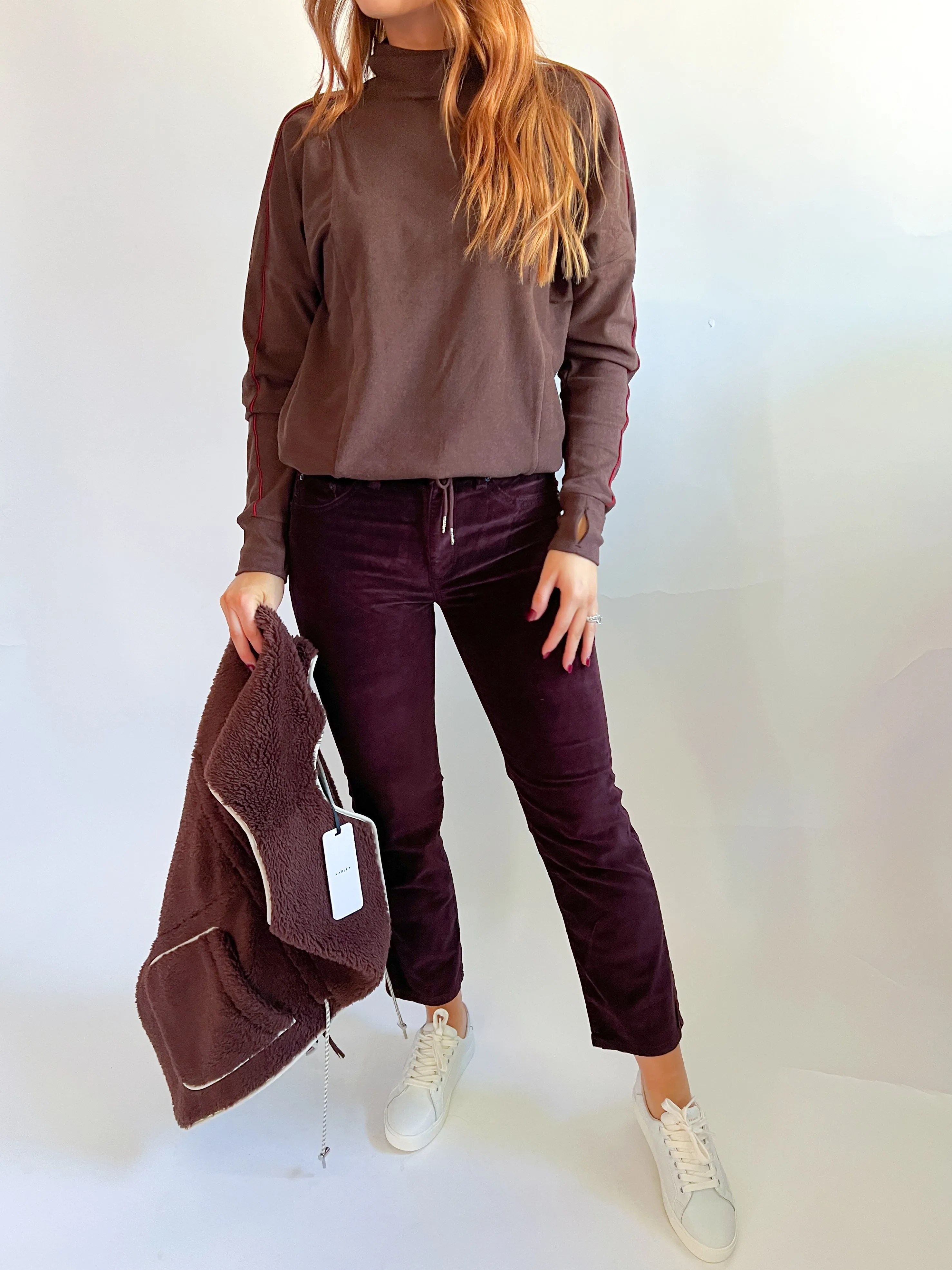 Ariana High Neck Midlayer
