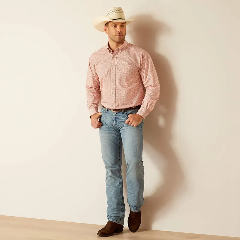 Ariat 10048433 Derrick LS Ginger Nut
