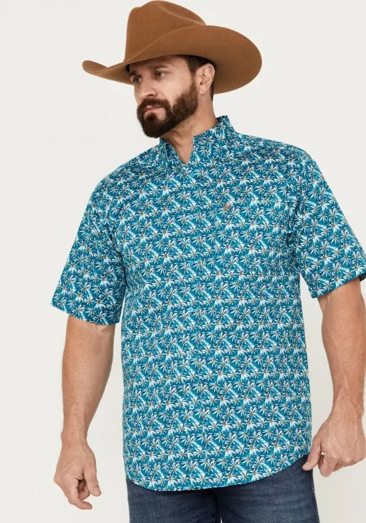 Ariat MNS Kavir Classic SS Enamel Blue