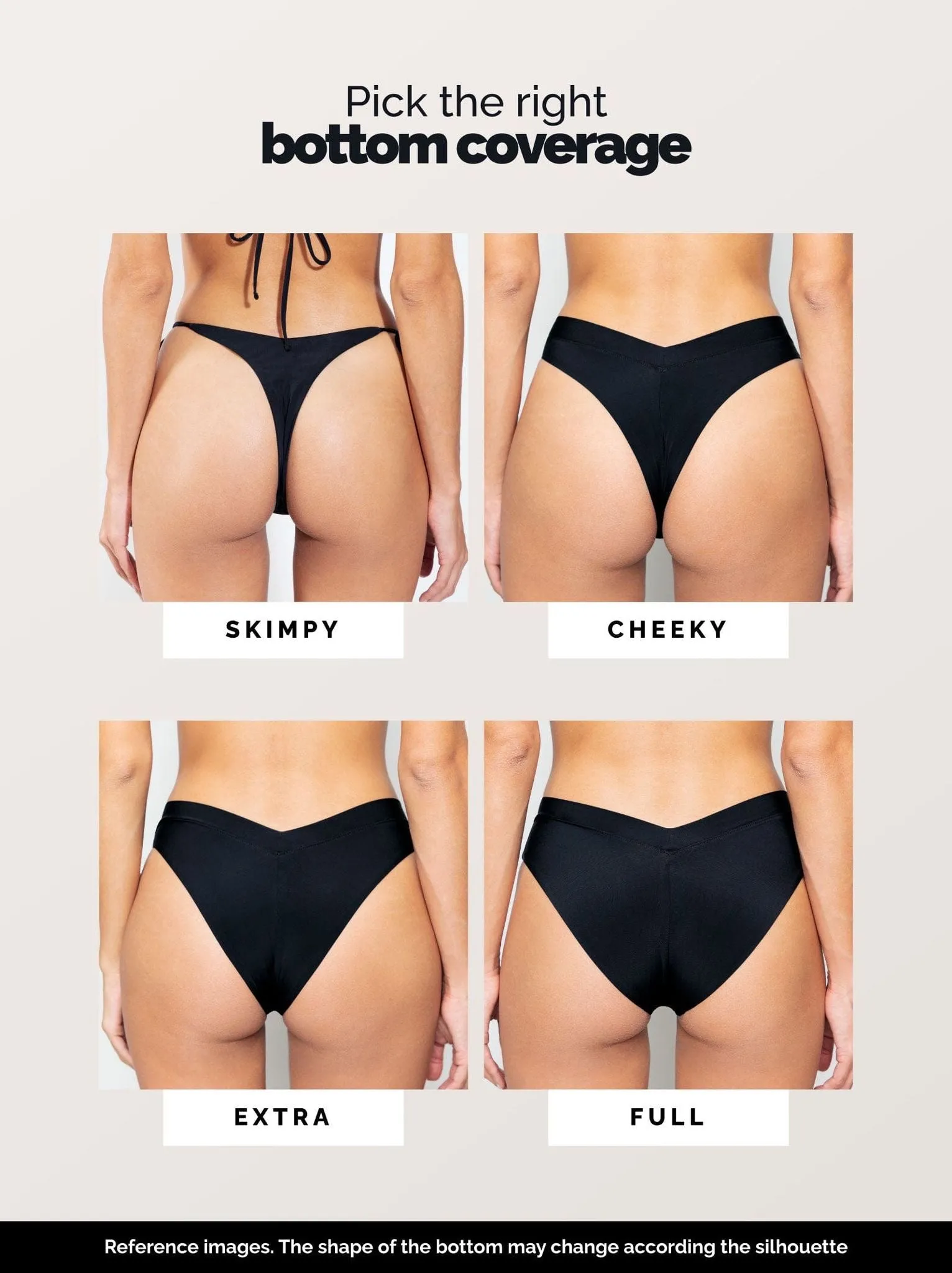 Ariel Top & Ariel Bottom Cheeky - Snake by OneOne