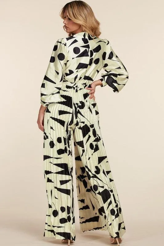 ARTWORK ELEGANT JUMPSUIT