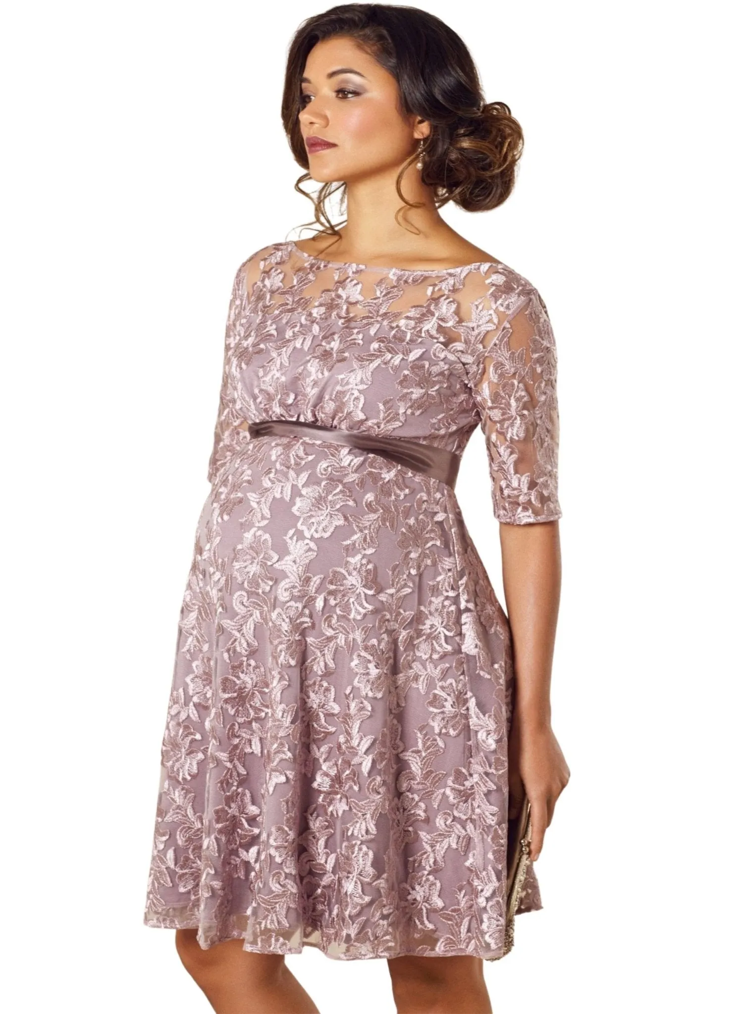 Asha Maternity Dress - Lilac