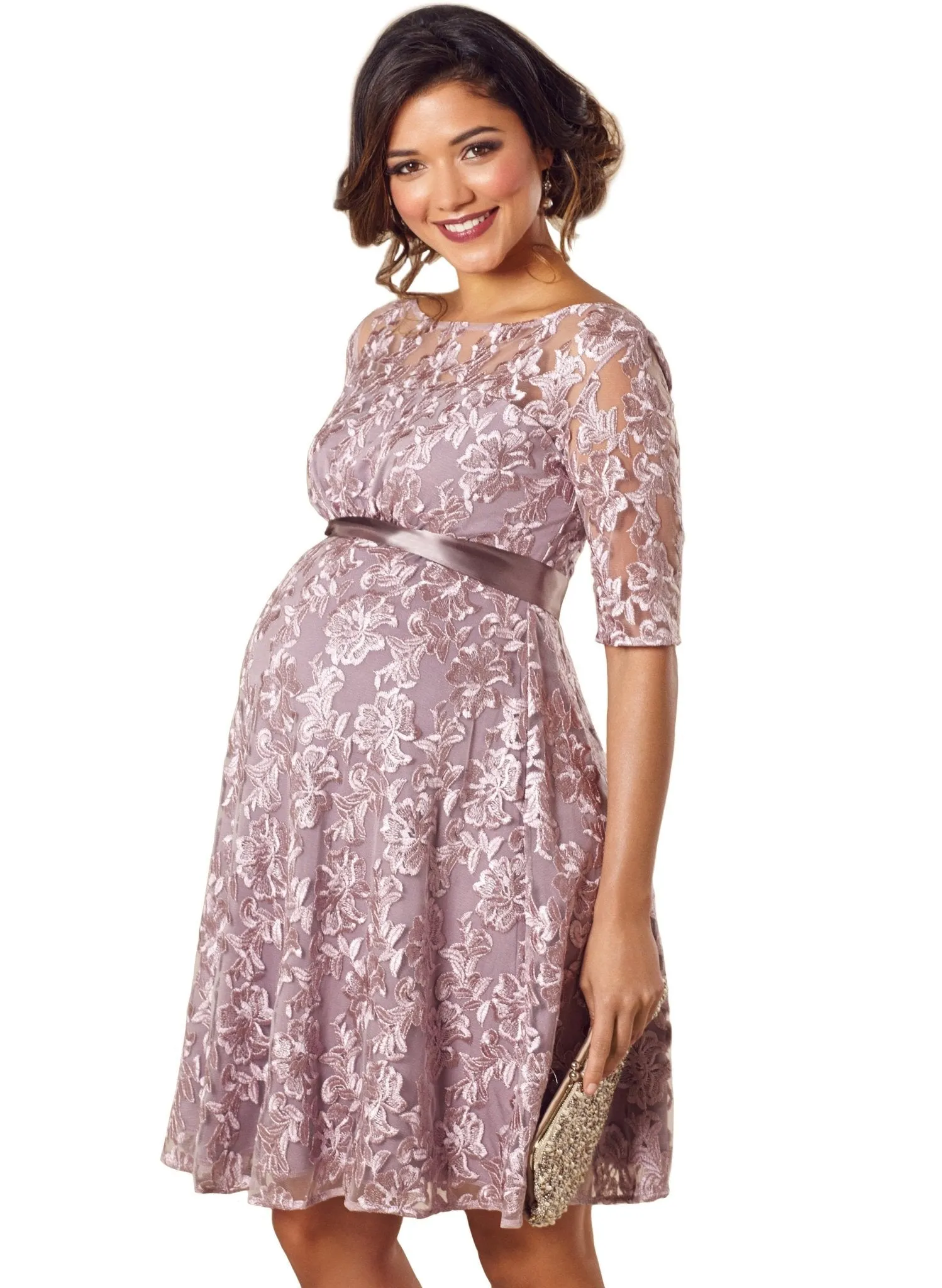 Asha Maternity Dress - Lilac