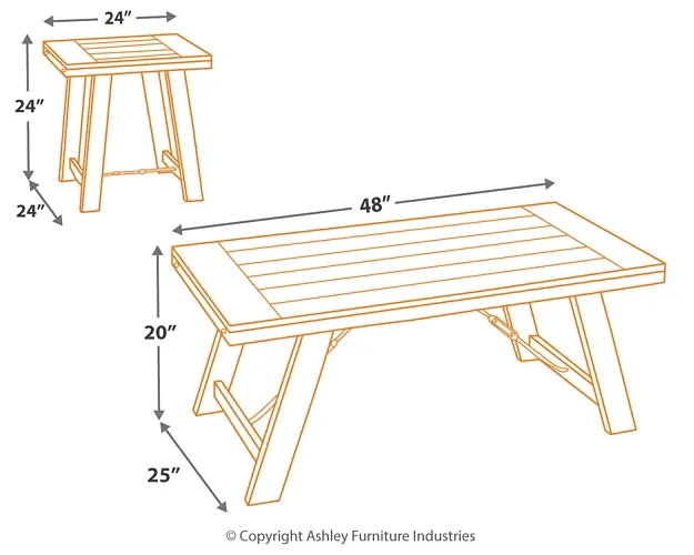 Ashley Express - Noorbrook Occasional Table Set (3/CN)