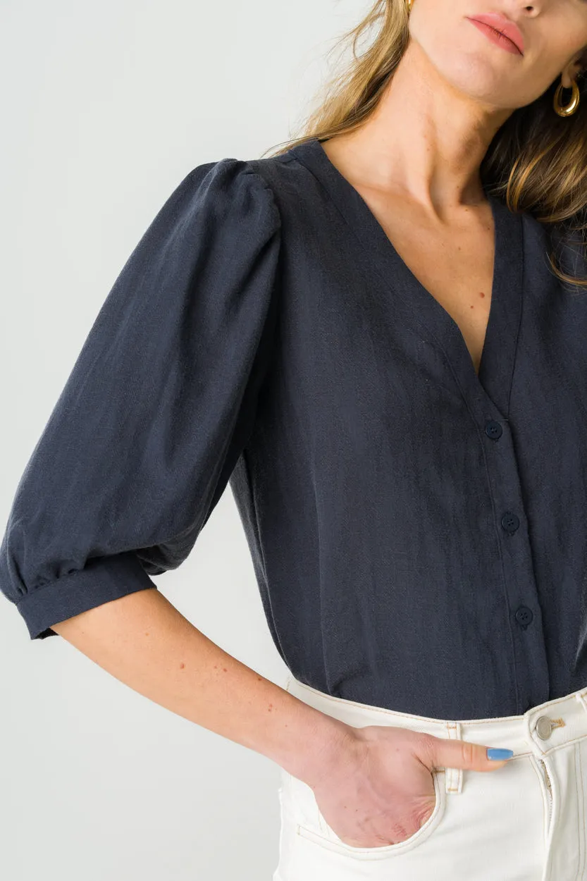 Aster Blouse Marine