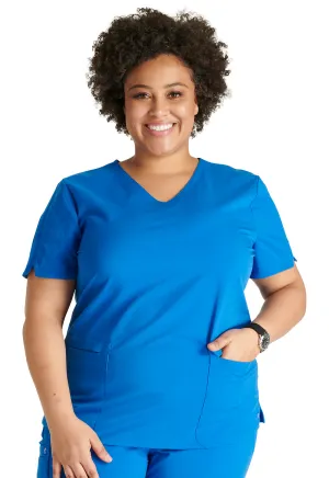 Atmos CK837A V-Neck Top Royal