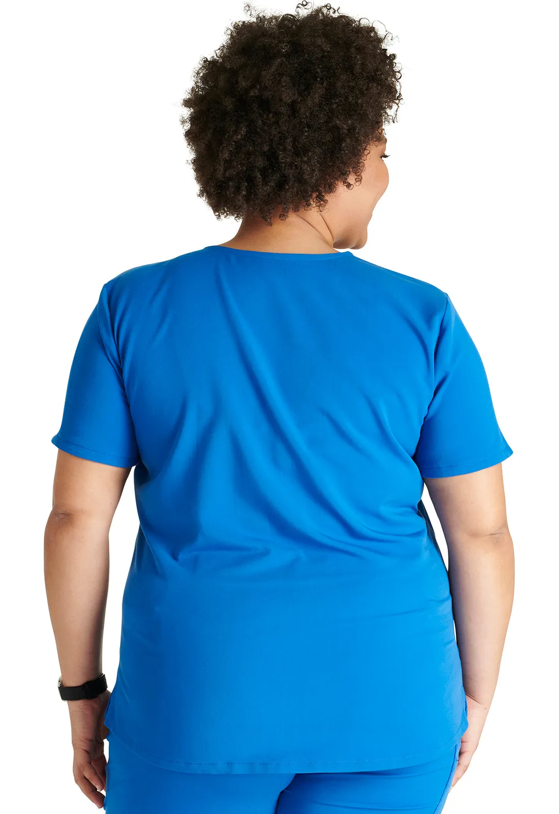 Atmos CK837A V-Neck Top Royal