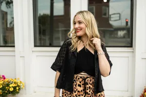 audrey top in black