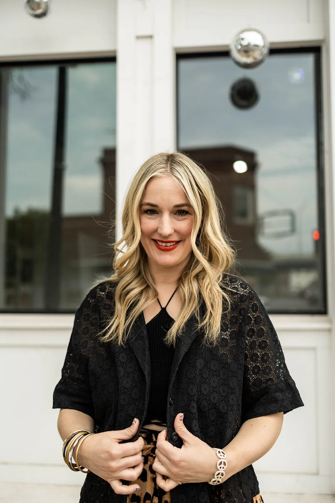 audrey top in black