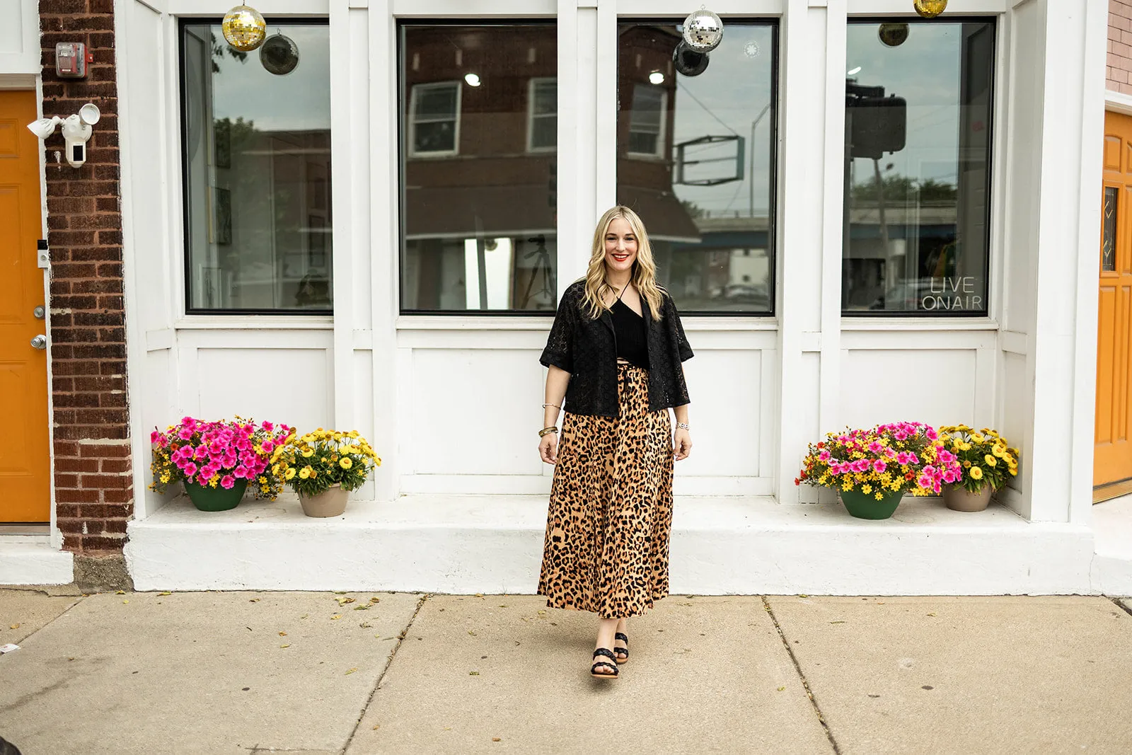 audrey top in black
