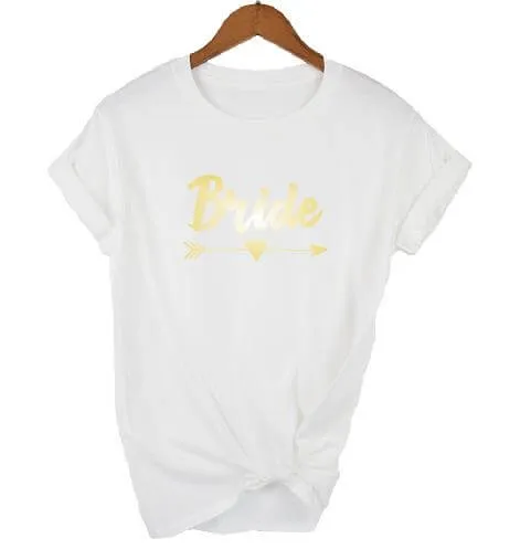 Bachelorette Party Wedding Team Bride Bride Squad  T-shirts