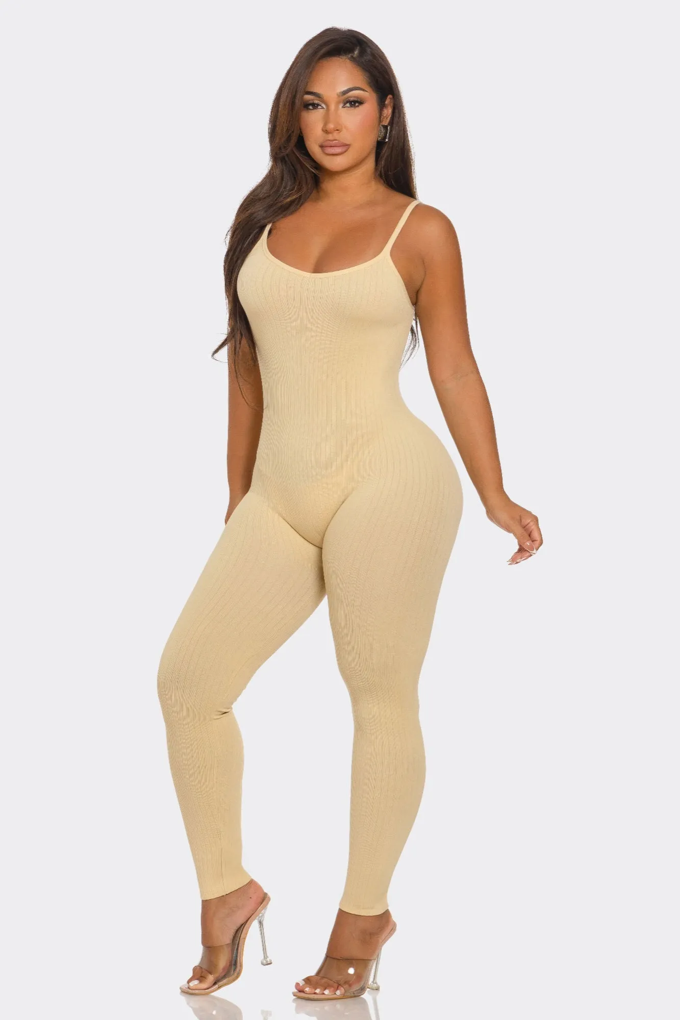 Basic Fitted Jumpsuit