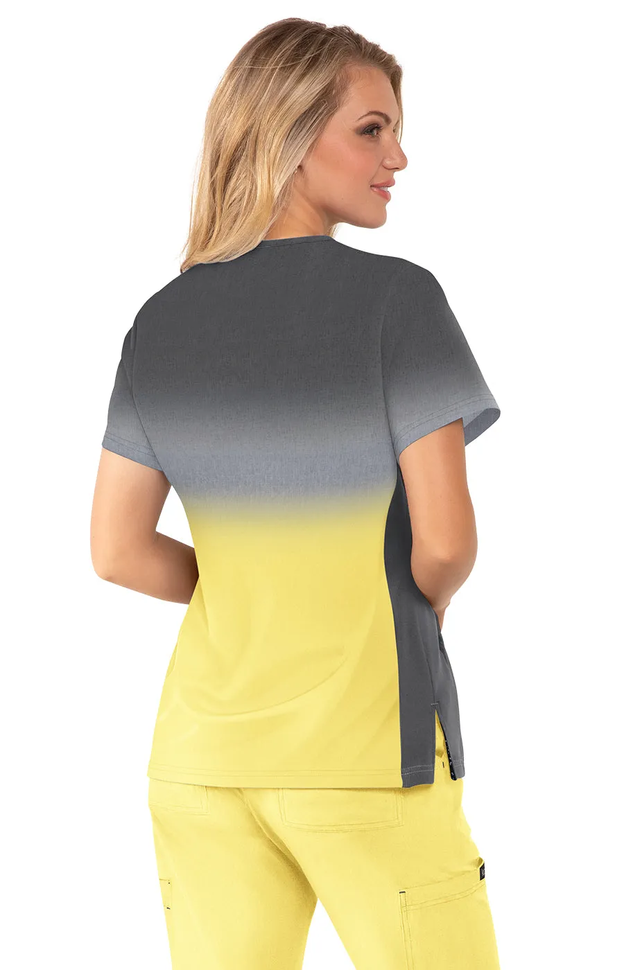 Basics 1031PR Cali Top Heather Charcoal/ Sunshine